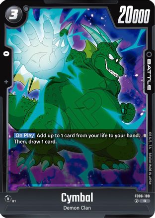 Cymbal - FB06-100 (FB06-100) - Rivals Clash Holofoil