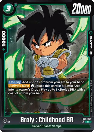 Broly : Childhood BR (FB06-064) - Rivals Clash