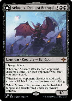 Aclazotz, Deepest Betrayal (LCI-088) - The Lost Caverns of Ixalan