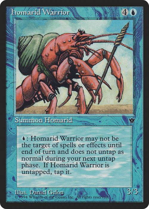 Homarid Warrior (Gelon) (FEM-) - Fallen Empires