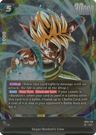 Bardock (Tournament Pack 06) (FB05-106) - Tournament and Championship Promos Holofoil