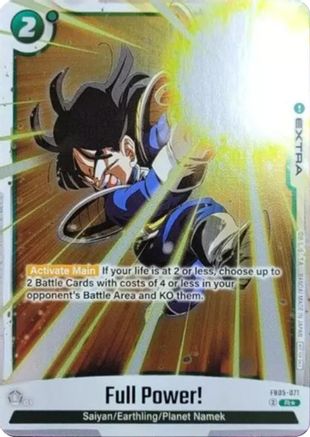 Full Power! (Tournament Pack 06) (FB05-071) - Tournament and Championship Promos Holofoil