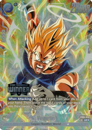 Vegeta (Tournament Pack -Winner- 06) (FB05-039) - Tournament and Championship Promos Holofoil