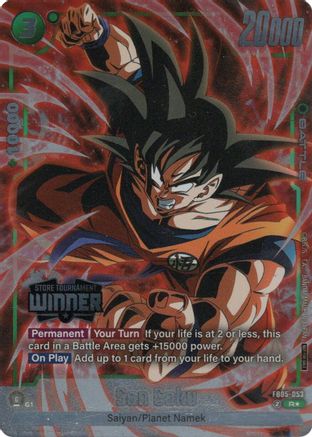 Son Goku - FB05-053 (Tournament Pack -Winner- 06) (FB05-053) - Tournament and Championship Promos Holofoil