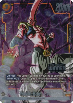 Majin Buu : Evil (Tournament Pack -Winner- 06) (FB05-086) - Tournament and Championship Promos Holofoil