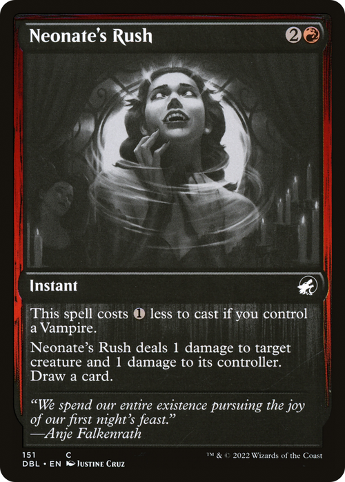 Neonate's Rush (DBL-151) - Innistrad: Double Feature