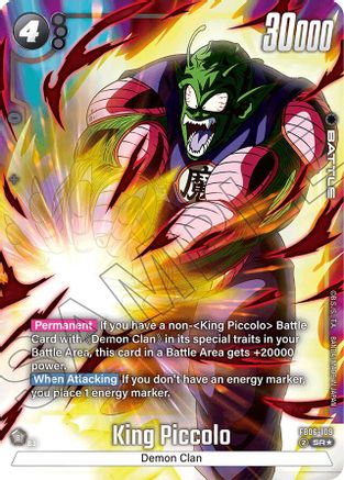 King Piccolo - FB06-109 (Alternate Art) (FB06-109) - Rivals Clash Holofoil