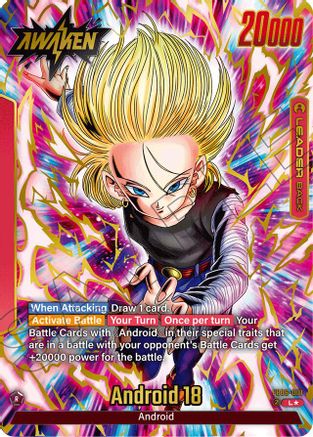 Android 18 (Alternate Art) (FB06-001) - Rivals Clash Holofoil