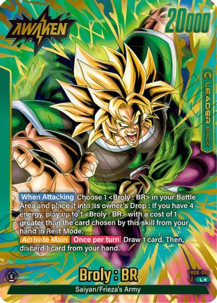 Broly : BR - FB06-048 (Alternate Art) (FB06-048) - Rivals Clash Holofoil