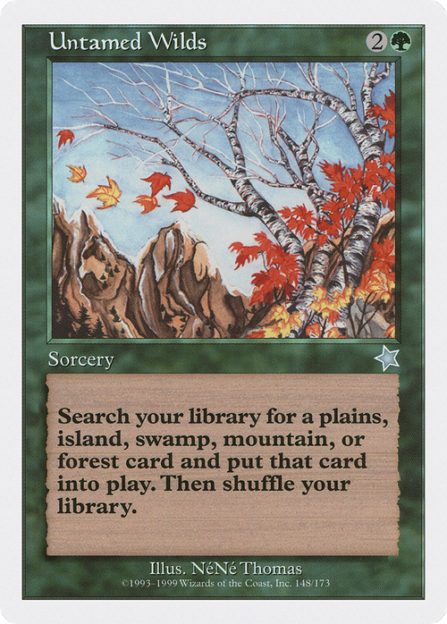 Untamed Wilds (S99-148) - Starter 1999