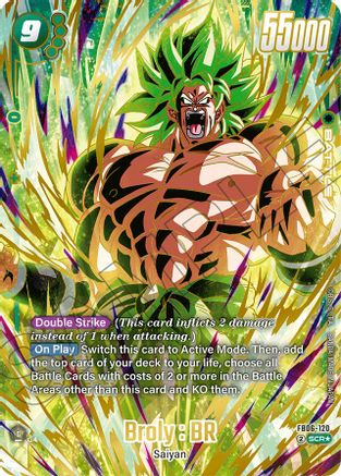 Broly : BR - FB06-120 (Alternate Art) (FB06-120) - Rivals Clash Holofoil