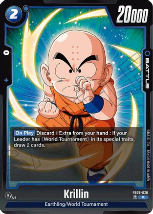 Krillin - FB06-028 (FB06-028) - Rivals Clash Holofoil