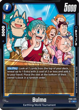 Bulma (FB06-035) - Rivals Clash