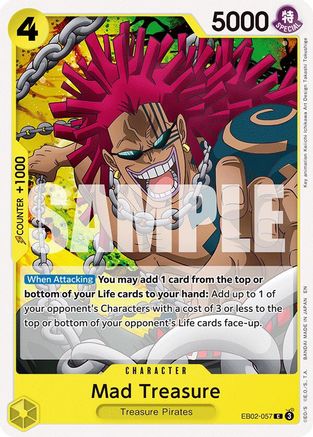 Mad Treasure (EB02-057) - Extra Booster: Anime 25th Collection