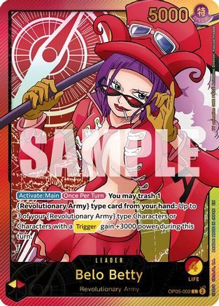 Belo Betty (SP) (OP05-002) - Extra Booster: Anime 25th Collection Foil