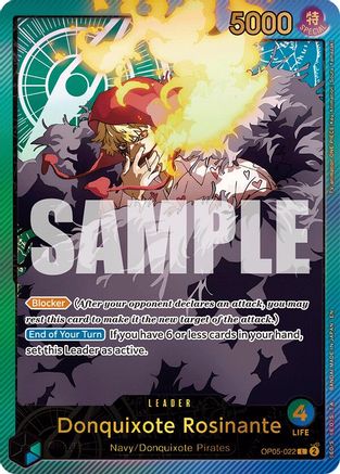 Donquixote Rosinante (SP) (OP05-022) - Extra Booster: Anime 25th Collection Foil