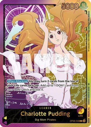 Charlotte Pudding (SP) (OP08-058) - Extra Booster: Anime 25th Collection Foil