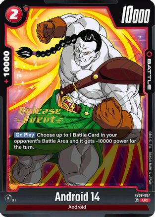Android 14 (FB06-007) - Rivals Clash Release Event Cards