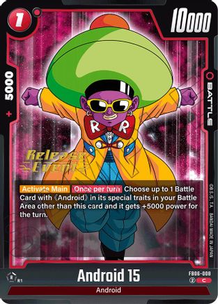 Android 15 (FB06-008) - Rivals Clash Release Event Cards