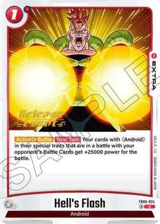 Hell's Flash (FB06-024) - Rivals Clash Release Event Cards
