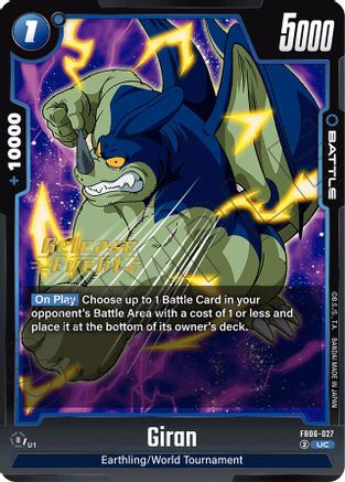 Giran (FB06-027) - Rivals Clash Release Event Cards