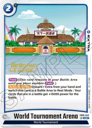 World Tournament Arena (FB06-043) - Rivals Clash Release Event Cards