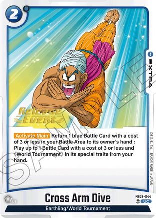 Cross Arm Dive (FB06-044) - Rivals Clash Release Event Cards