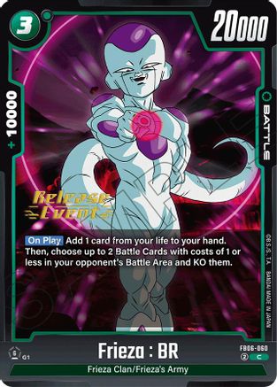 Frieza : BR (FB06-060) - Rivals Clash Release Event Cards