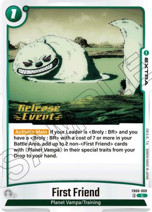 First Friend (FB06-069) - Rivals Clash Release Event Cards