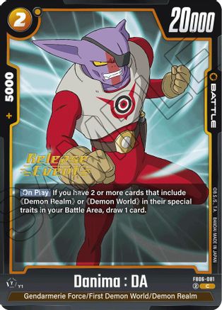 Danima : DA (FB06-081) - Rivals Clash Release Event Cards