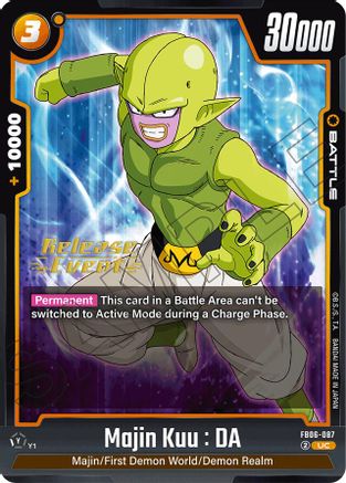 Majin Kuu : DA (FB06-087) - Rivals Clash Release Event Cards