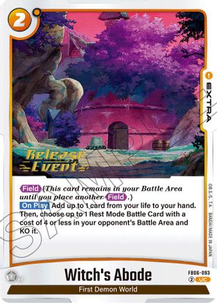 Witch's Abode (FB06-093) - Rivals Clash Release Event Cards