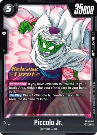 Piccolo Jr. - FB06-112 (FB06-112) - Rivals Clash Release Event Cards