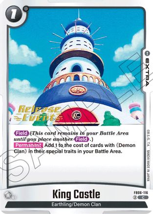 King Castle (FB06-116) - Rivals Clash Release Event Cards