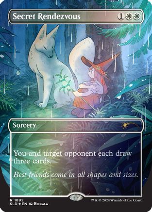 Secret Rendezvous (1892) (Rainbow Foil) (SLD-1892) - Secret Lair Drop Series Foil