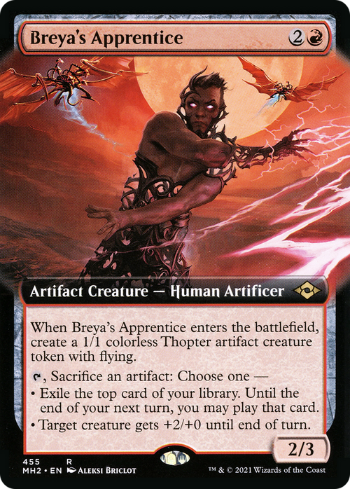 Breya's Apprentice (Extended Art) (MH2-455) - Modern Horizons 2: (Extended Art)