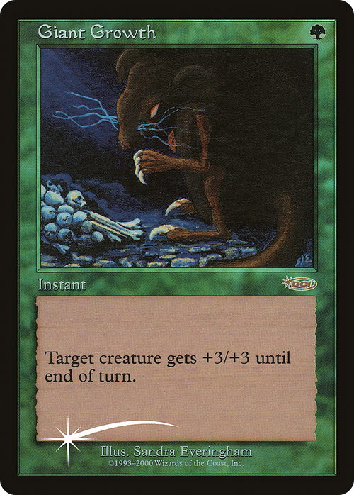 Giant Growth (FNM-007) - Friday Night Magic 2000 Foil