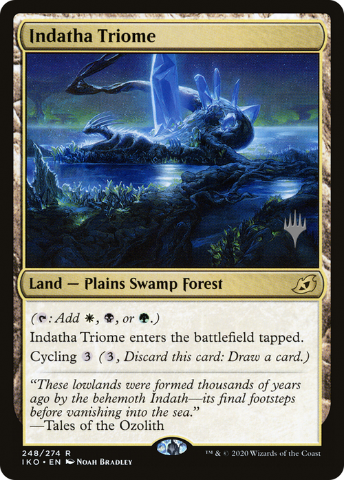 Indatha Triome (PPIKO-248P) - Ikoria: Lair of Behemoths Promos Foil