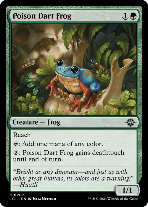 Poison Dart Frog (LCI-207) - The Lost Caverns of Ixalan