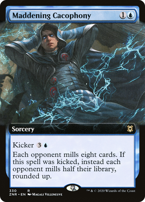 Maddening Cacophony (Extended Art) (ZNR-330) - Zendikar Rising: (Extended Art) Foil