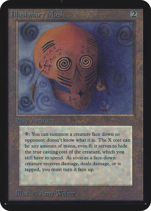 Illusionary Mask (LEA-) - Limited Edition Alpha