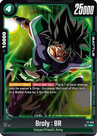 Broly : BR - FP-038 (FP-038) - Rivals Clash Release Event Cards