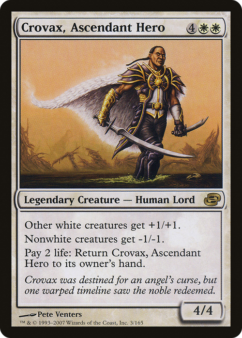 Crovax, Ascendant Hero (PLC-003) - Planar Chaos