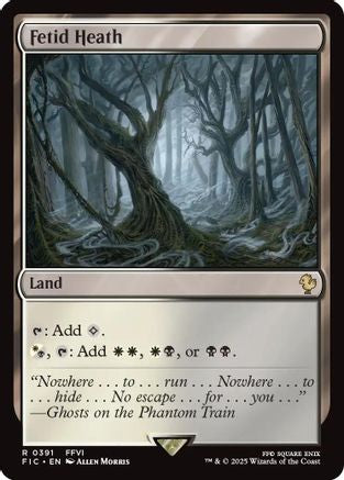 Fetid Heath (FIC-391) - Commander: FINAL FANTASY