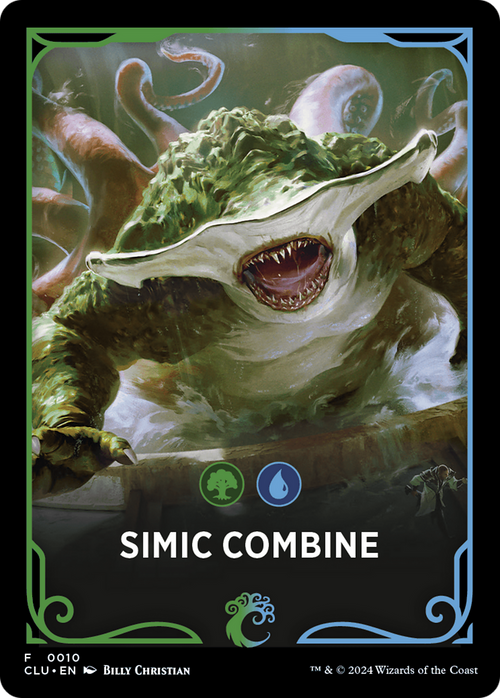 Simic Combine (FCLU-010) - Ravnica: Clue Edition Front Cards