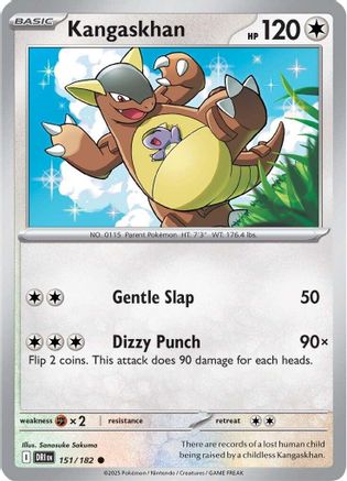 Kangaskhan 151/182  SV10 Destined Rivals - Common