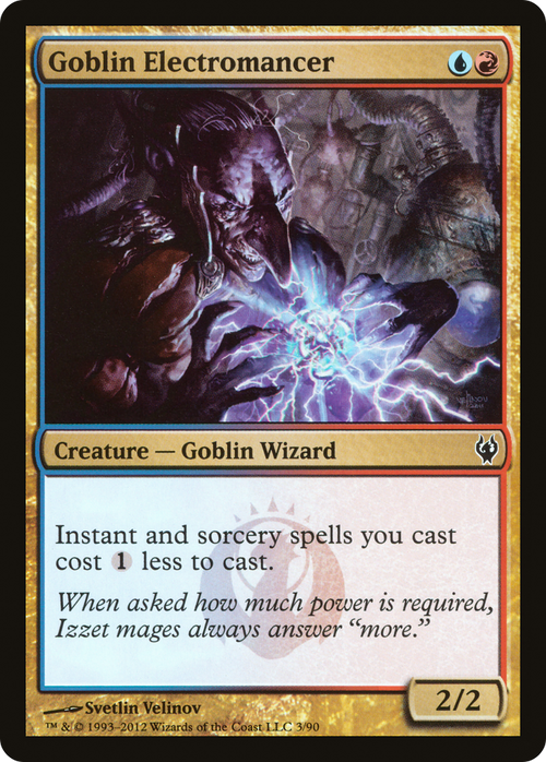 Goblin Electromancer (DDJ-003) - Duel Decks: Izzet vs. Golgari
