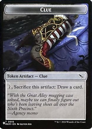 Clue // Copy Double-Sided Token (LIST-15 // 1) - The List Reprints