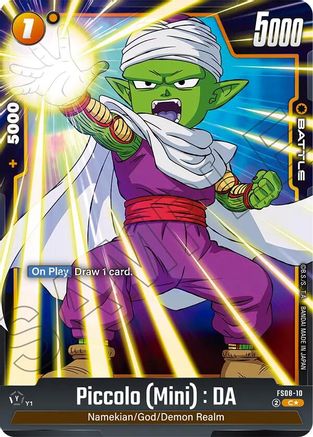 Piccolo (Mini) : DA (Bonus Pack Alternate Art) (FS08-10) - Starter Deck 8 Vegeta Mini Super Saiyan 3 Holofoil