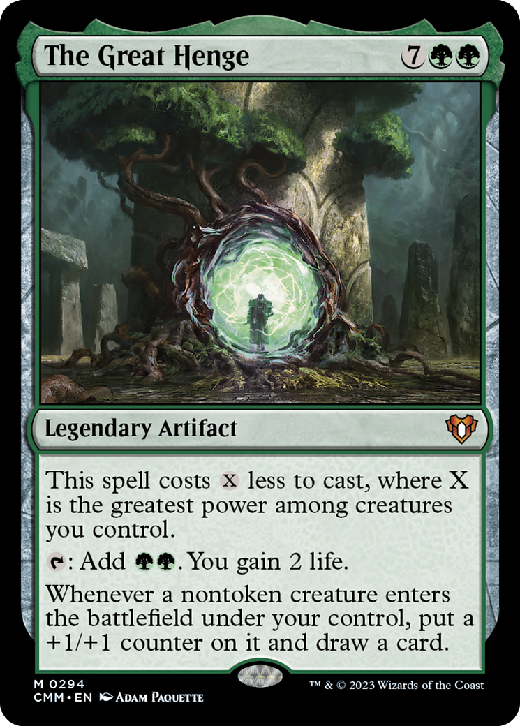 The Great Henge (CMM-294) - Commander Masters